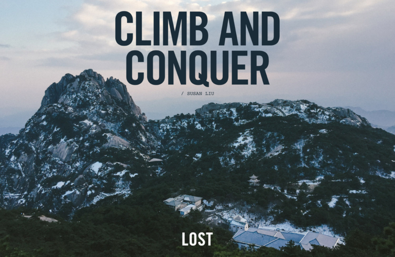 CLIMB AND CONQUER – LOST